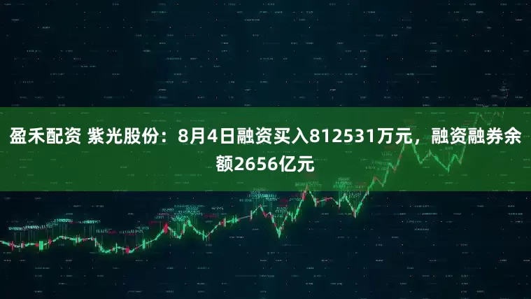 盈禾配资 紫光股份：8月4日融资买入812531万元，融资融券余额2656亿元
